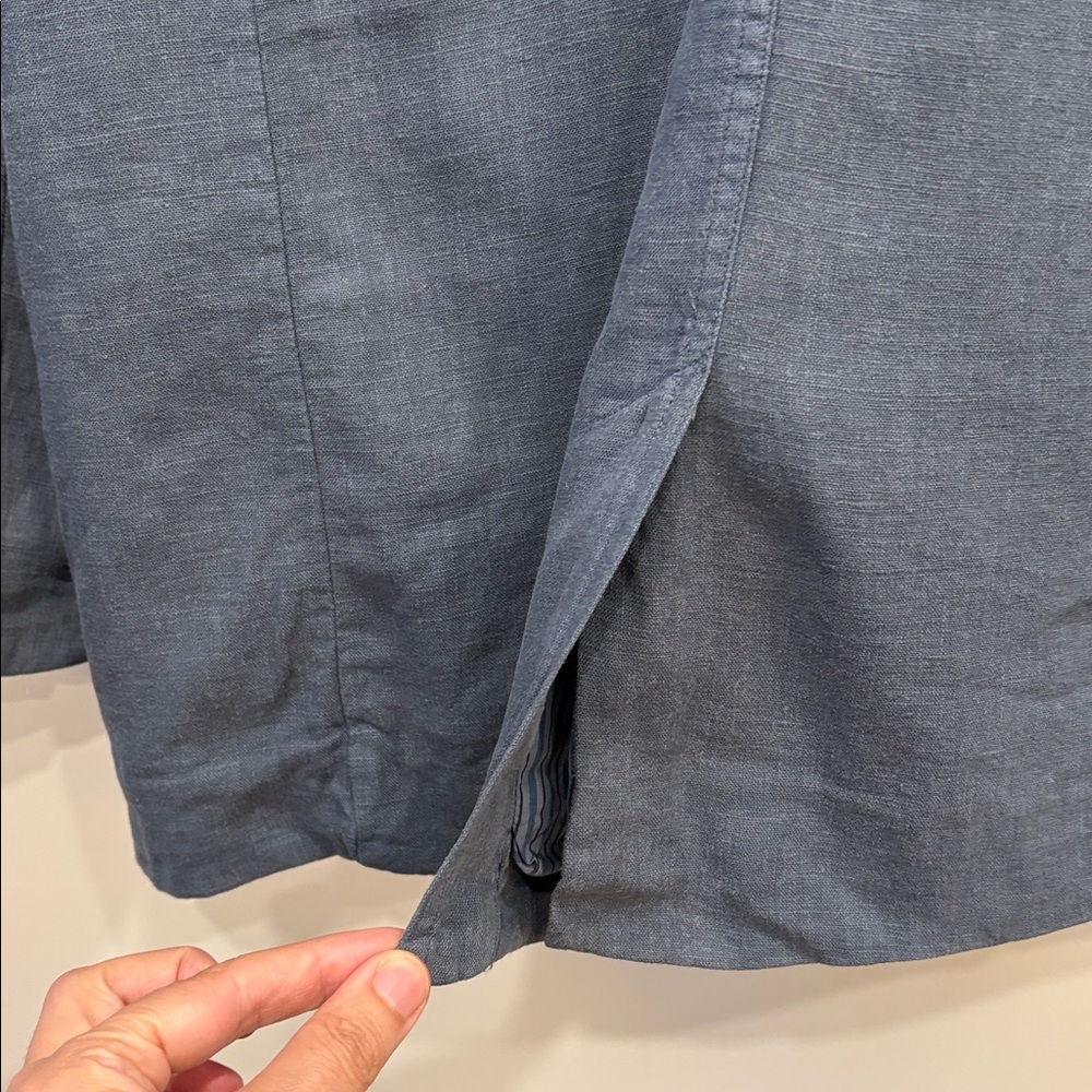 FREE PEOPLE Prep School Blazer in Color Vintage Indigo - Picture 9 of 12